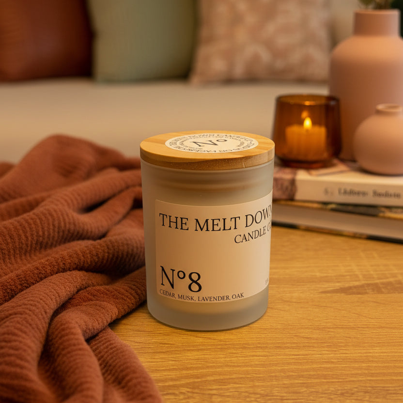 N°8 Three Wick Candle
