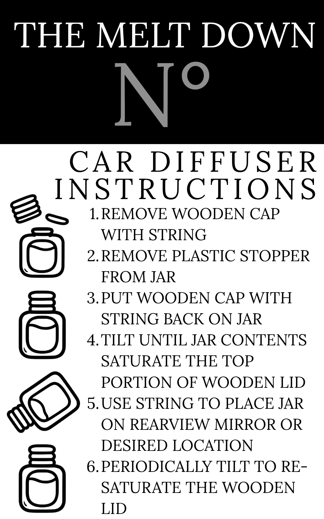 N°13 Car Diffuser - 2 Pack